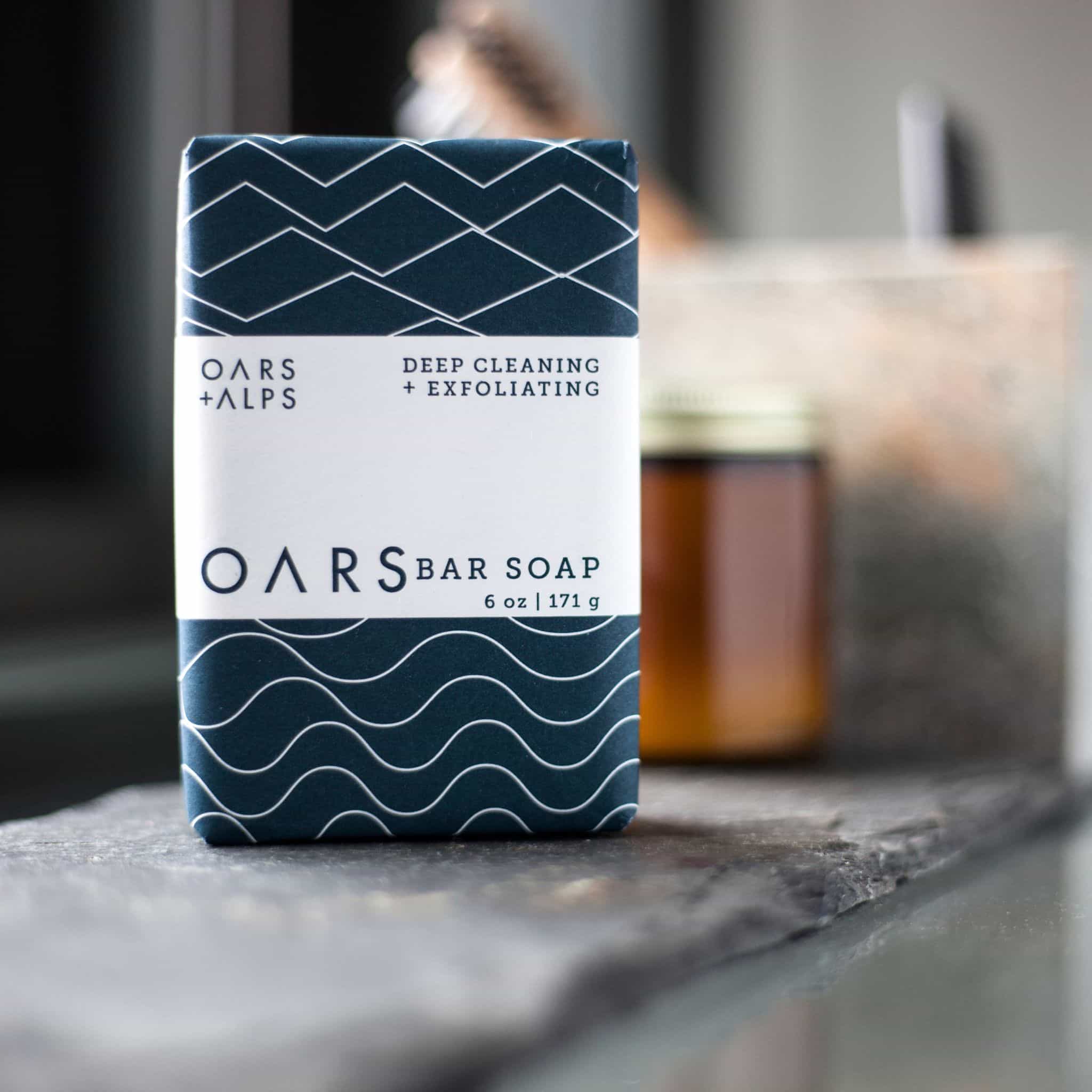 Men's Charcoal Soap, Exfoliating Bar Soap